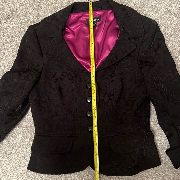 Bebe black 2 piece skirt & suit jacket size 4 🖤 - Picture 4 of 17